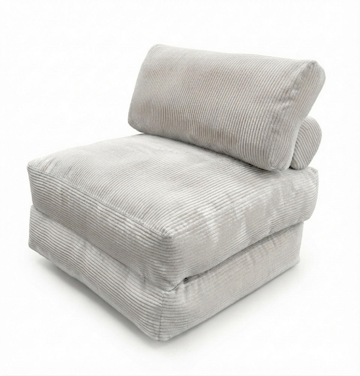 SCHLAFSESSEL Cord Naturfarben Rückenkissen  - Naturfarben, KONVENTIONELL, Textil (85/80/85cm) - Xora
