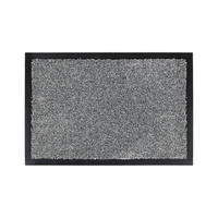 FUßMATTE  60/80 cm  Grau  - Grau, KONVENTIONELL, Kunststoff/Textil (60/80cm) - Astra