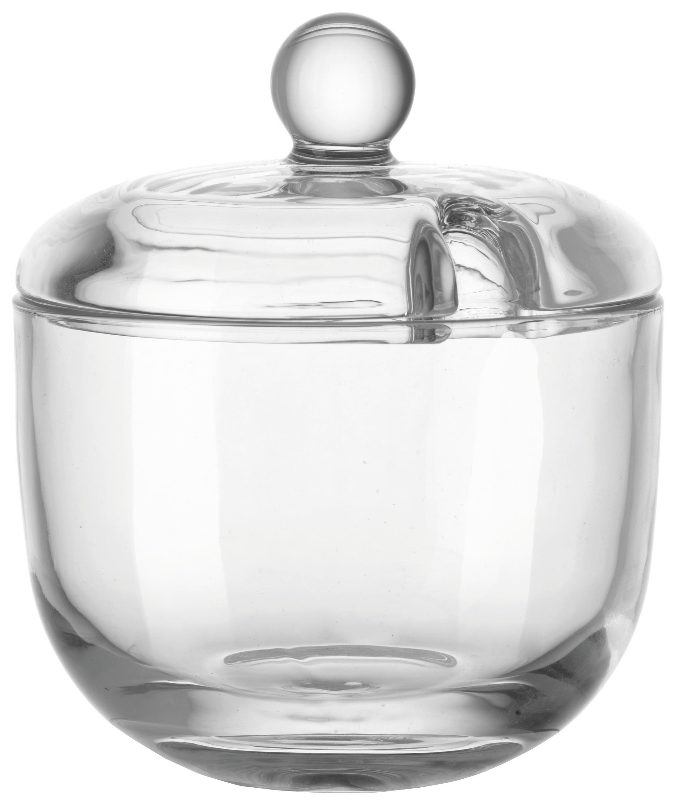ZUCKERDOSE - Klar, Basics, Glas (9,00/10,50/9,00cm) - Leonardo