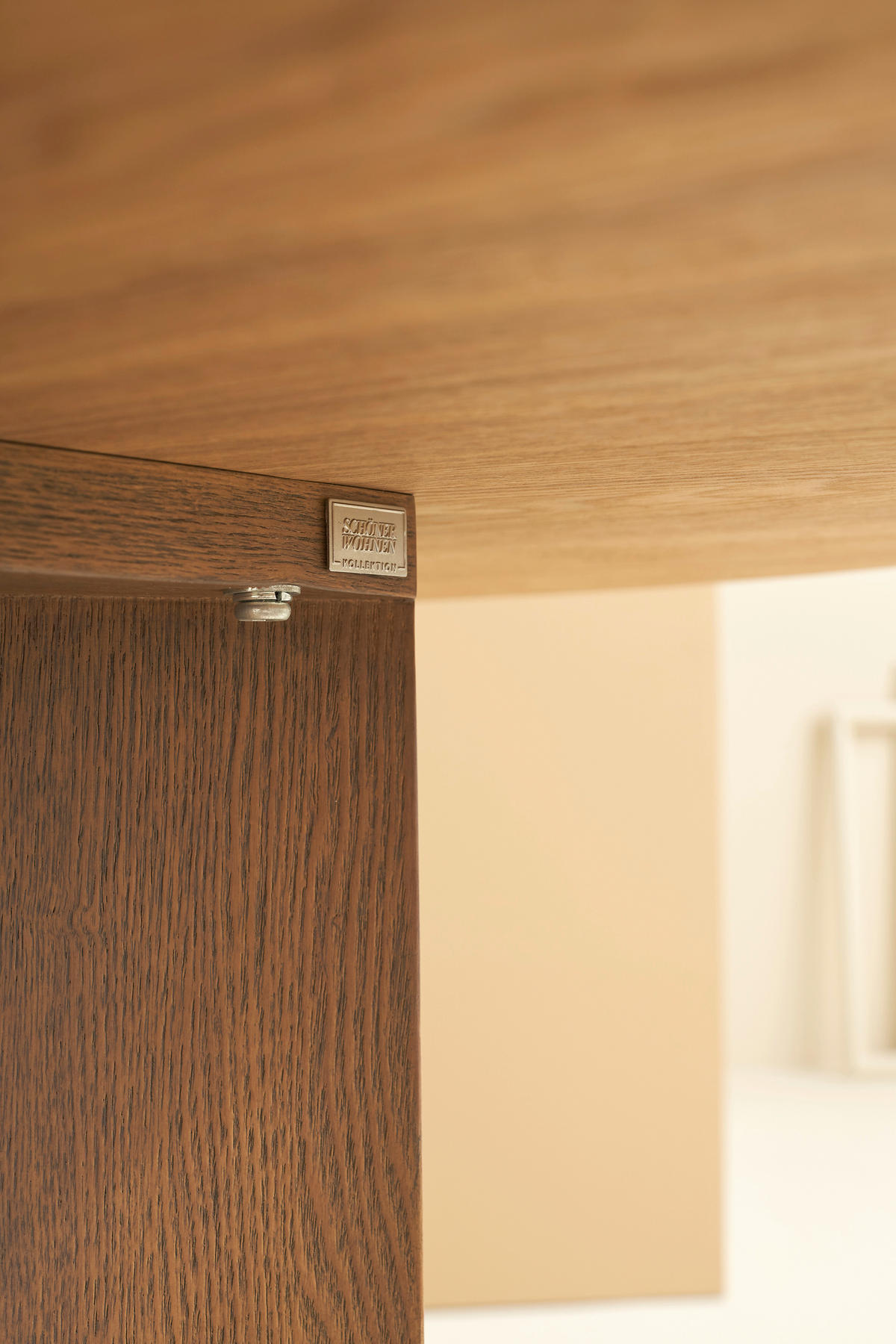 ESSTISCH 120/120/76 cm Echtholz, Nachbildung  Holzwerkstoff rund Eichefarben  - Eichefarben, MODERN, Holzwerkstoff (120/120/76cm) - Schöner Wohnen