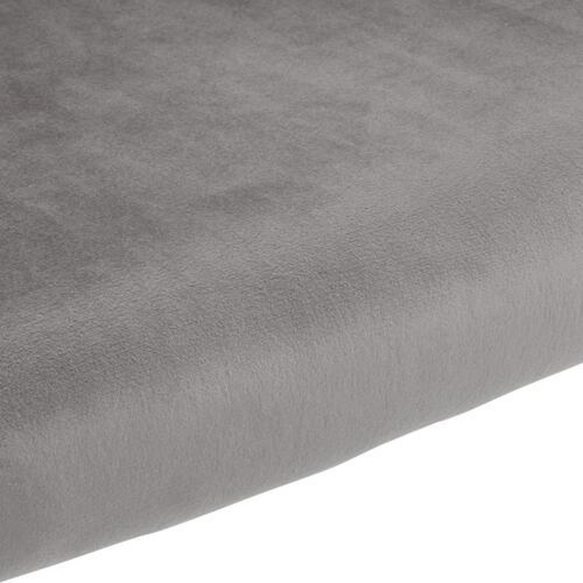 ARMLEHNSTUHL  in Eisen Samt  - Schwarz/Grau, Trend, Holz/Textil (54/86/60cm) - Livetastic