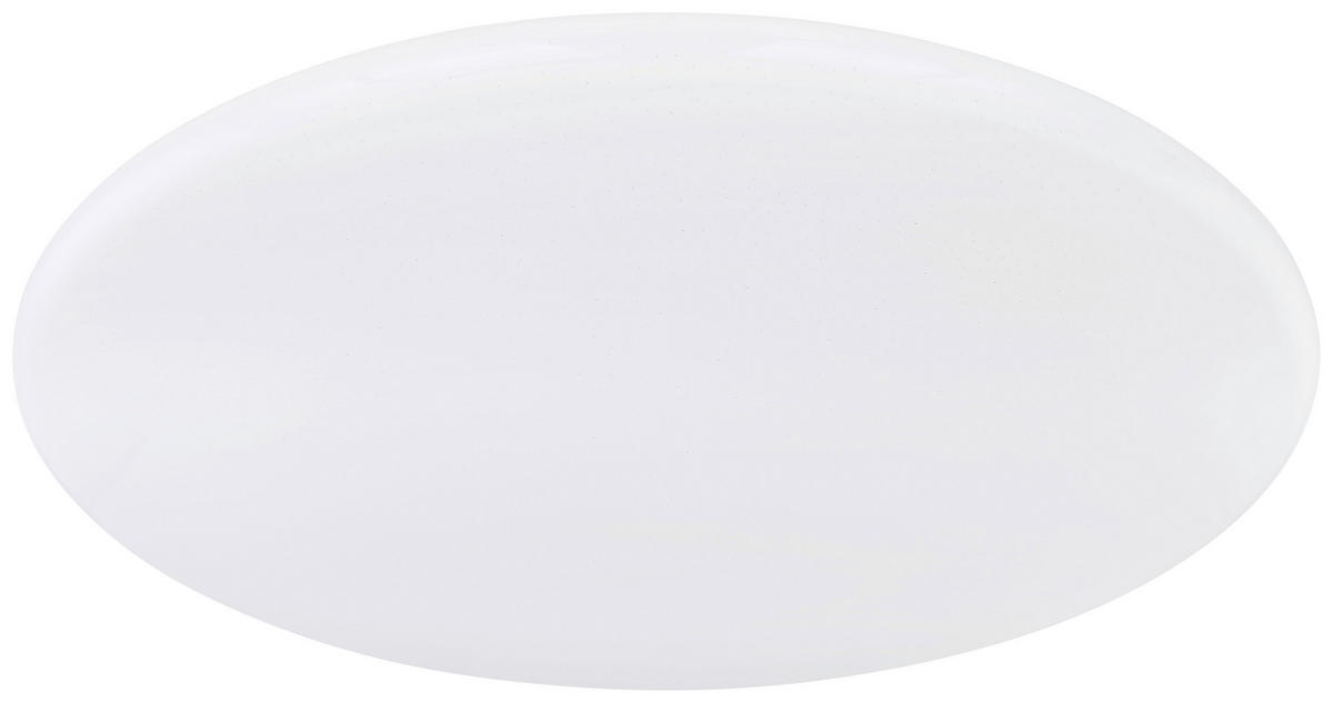 LED-DECKENLEUCHTE Rena  Smart 70/8 cm   - Opal/Weiß, Basics, Kunststoff/Metall (70/8cm) - Globo