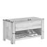 GARDEROBENBANK Wildeiche massiv, teilmassiv Eichefarben - Eichefarben, Basics, Holz (78/43/36,8cm) - Linea Natura GARDEROBENBANK Wildeiche massiv, teilmassiv Eichefarben - Eichefarben, Basics, Holz (78/43/36,8cm) - Linea Natura