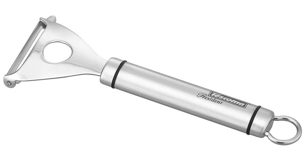 KUCHYŇSKÁ ŠKRABKA - barvy nerez oceli, Basics, kov (18/6,5/1,6cm) - Tescoma