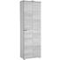 GARDEROBENSCHRANK 65/200/40 cm - Edelstahlfarben/Eichefarben, Natur, Holzwerkstoff/Metall (65/200/40cm) GARDEROBENSCHRANK 65/200/40 cm - Edelstahlfarben/Eichefarben, Natur, Holzwerkstoff/Metall (65/200/40cm)