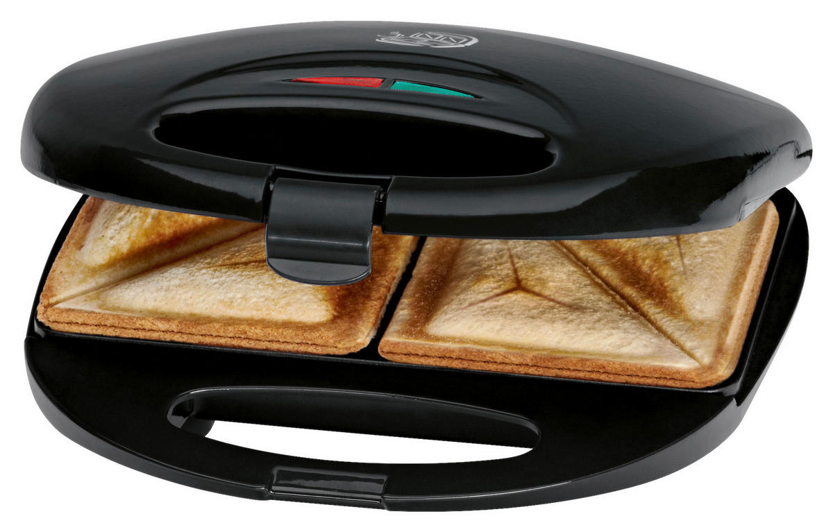 SANDWICHTOASTER  - Schwarz, LIFESTYLE, Kunststoff/Metall (23/7,5/22,5cm) - Clatronic