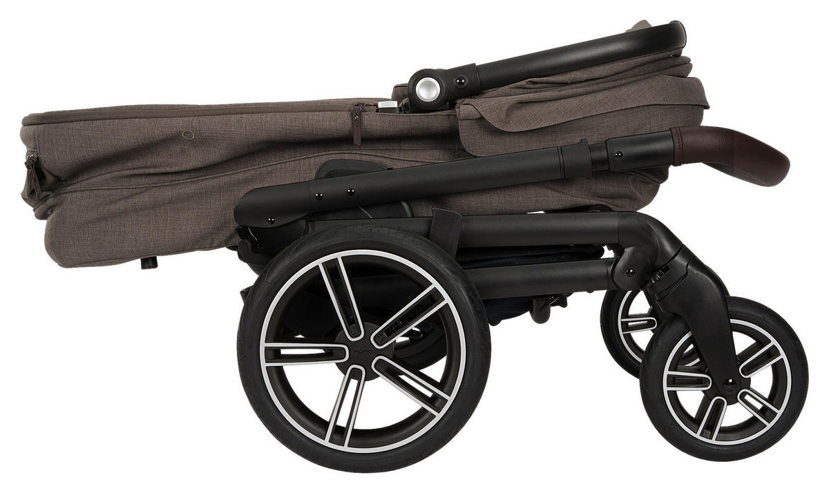 KINDERWAGENSET Mixx Next  - Graubraun, Basics, Kunststoff (60/110/82cm) - Nuna