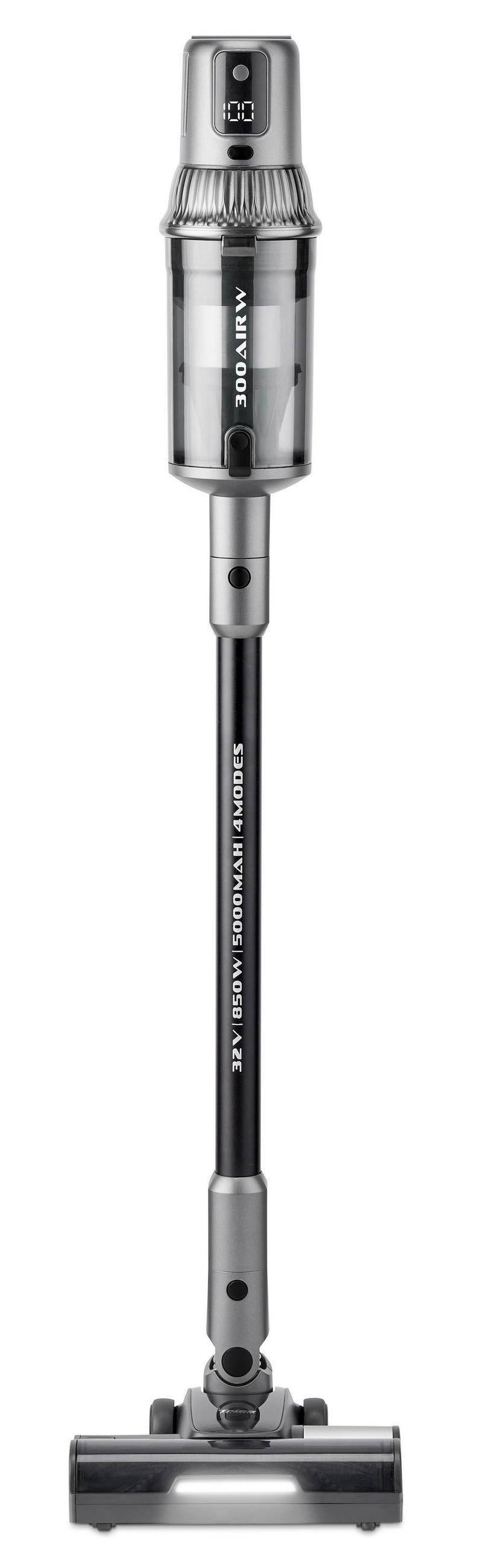 AKKU-BODENSTAUBSAUGER - Schwarz, Basics, Kunststoff (32,5/25,5/131cm) - Trisa Electronics