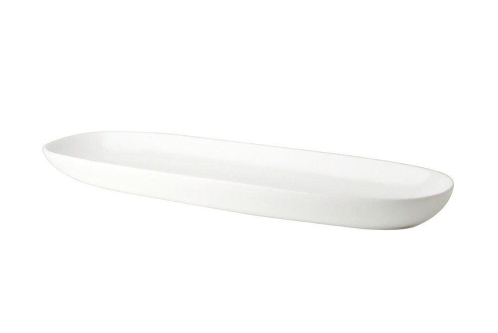 TANIER NA PEČIVO porcelán keramika  - biela, Basics, keramika (40/3/12cm) - Maxwell & Williams