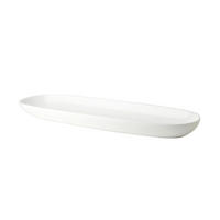 TANIER NA PEČIVO porcelán keramika  - biela, Basics, keramika (40/3/12cm) - Maxwell & Williams