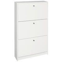 SCHUHKIPPER Flap  in 60/104/16 cm  - Anthrazit/Schwarz, Design, Holzwerkstoff/Metall (60/104/16cm) - Xora