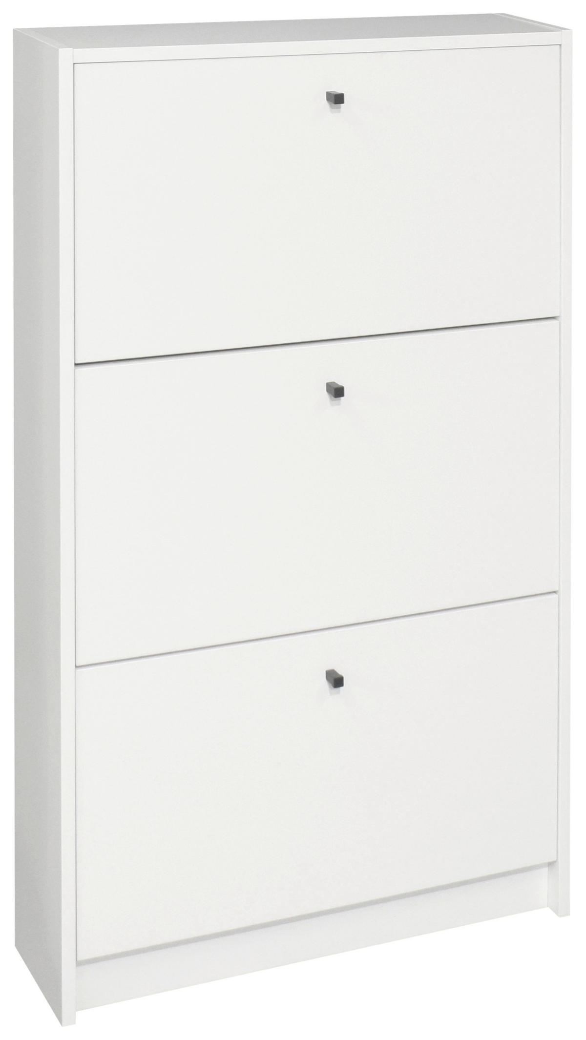 SCHUHKIPPER Flap  in 60/104/16 cm  - Anthrazit/Schwarz, Design, Holzwerkstoff/Metall (60/104/16cm) - Xora