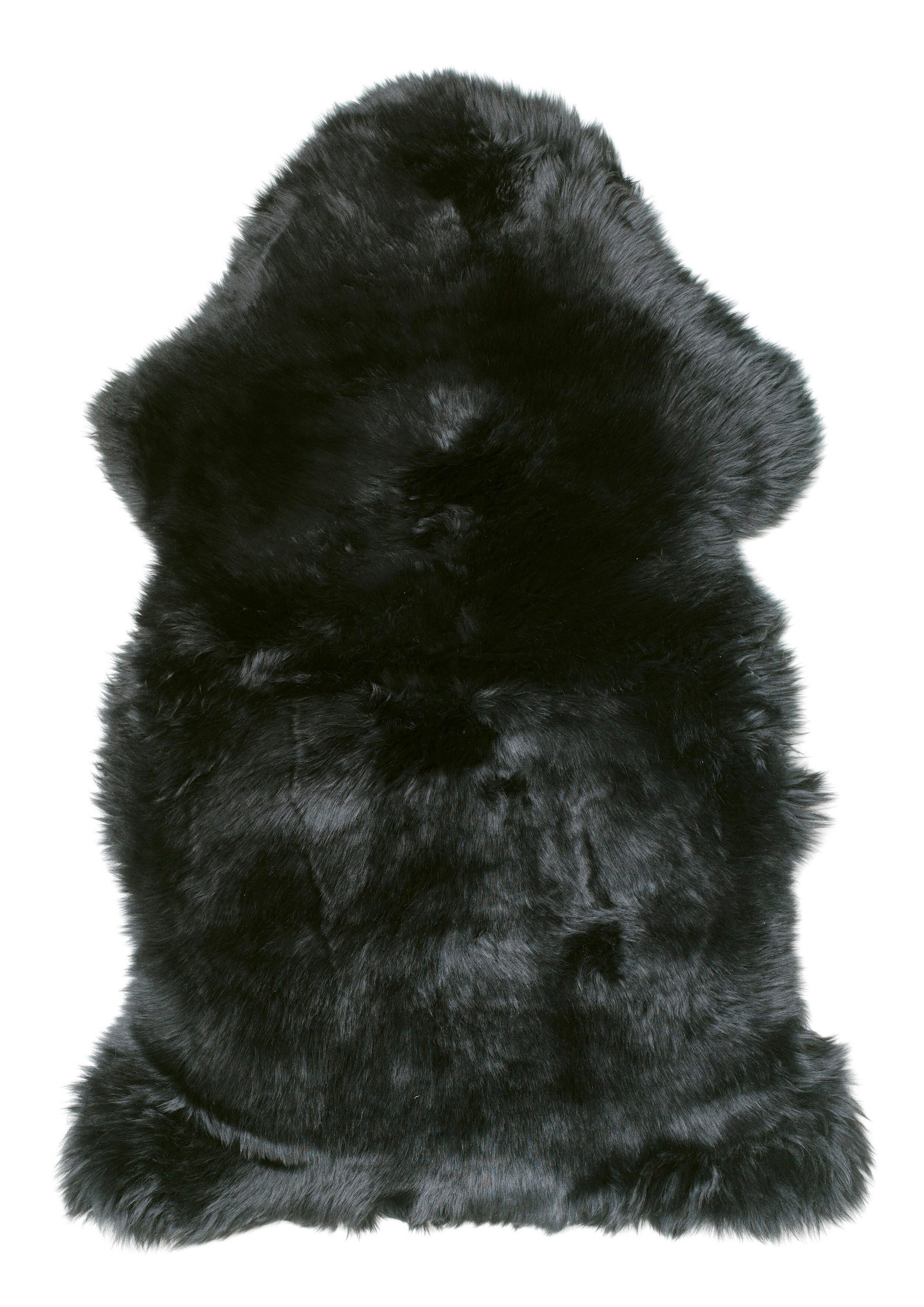 Schaffell Schwarz 60x90 Cm