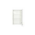 HÄNGESCHRANK 40/64/20 cm  - Sandfarben/Schwarz, KONVENTIONELL, Holzwerkstoff/Metall (40/64/20cm) - Xora