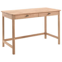 JUGENDSCHREIBTISCH  Eichefarben  - Eichefarben/Schwarz, MODERN, Holz/Metall (120/77/60cm) - Vipack