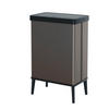 ABFALLEIMER 54 l  Kunststoff  - Grau, Basics, Kunststoff (26,5/68,7/43,5cm) - Curver