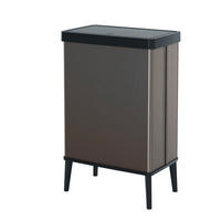 ABFALLEIMER 54 l  Kunststoff  - Grau, Basics, Kunststoff (26,5/68,7/43,5cm) - Curver