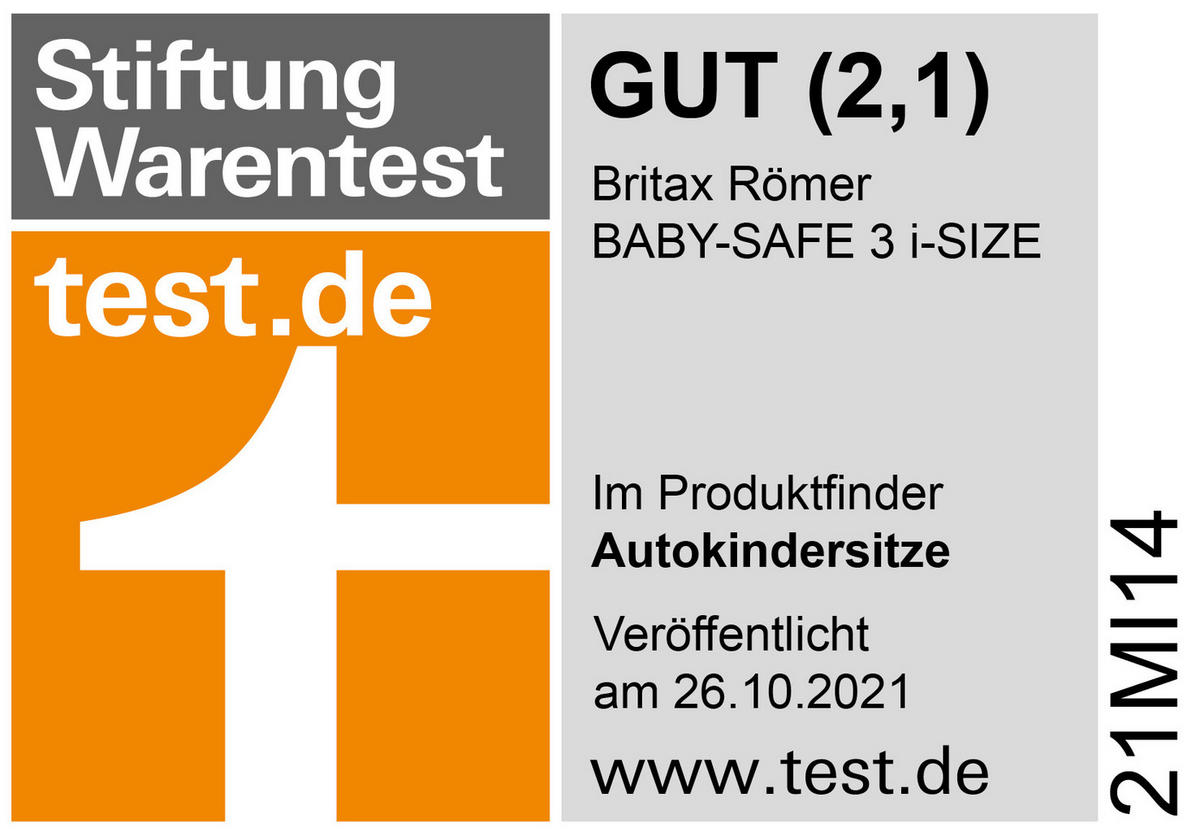 BABYSCHALE Baby-Safe 3 i-size  - Dunkelgrau, Basics, Kunststoff/Textil (44/58/67cm) - Britax Römer