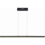 LED-HÄNGELEUCHTE 101/8/120 cm  - Schwarz, Trend, Kunststoff/Metall (101/8/120cm) - Novel