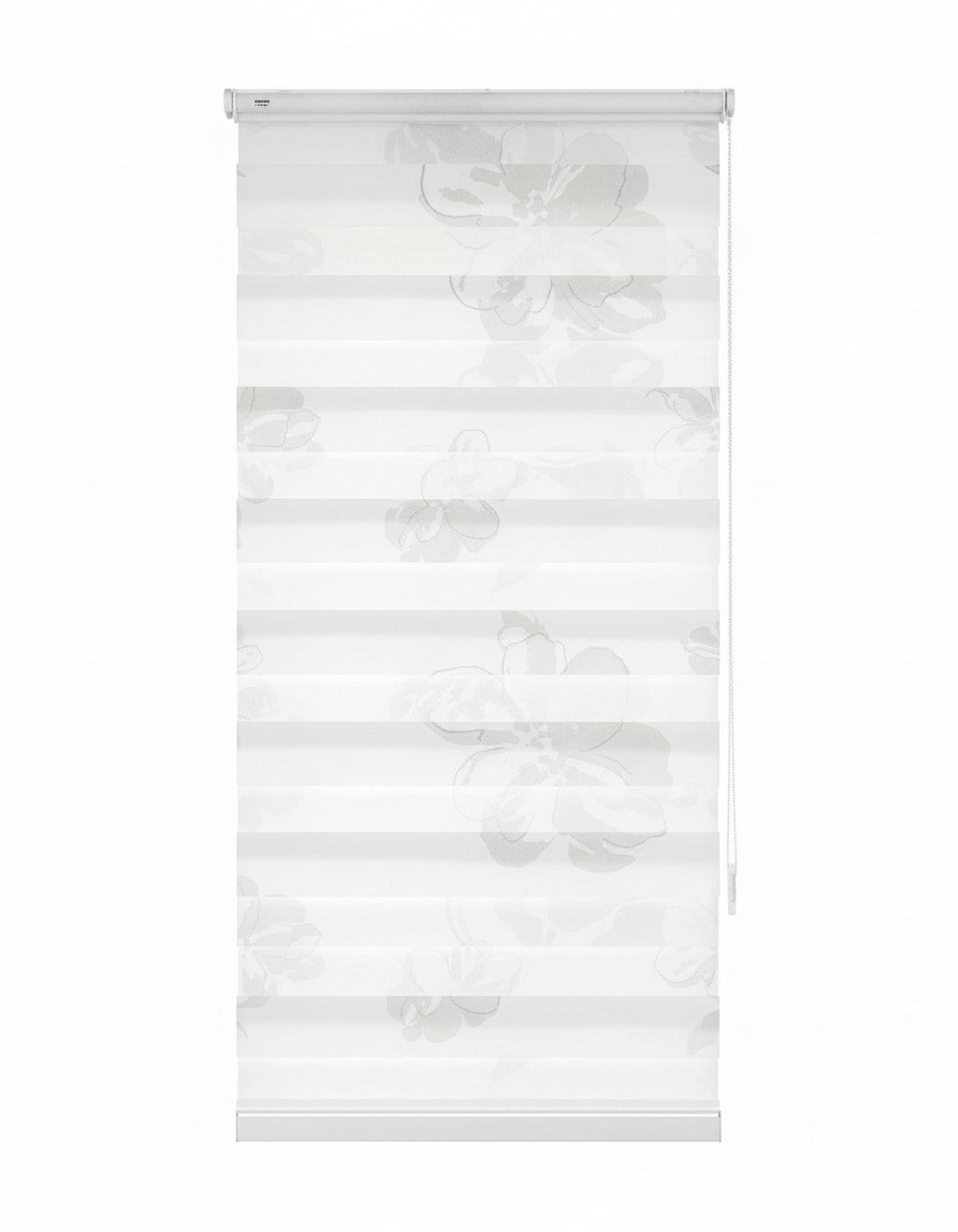 DOPPELROLLO  blickdicht  100/150 cm    - Weiß, Basics, Textil (100/150cm) - Schwöller