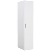 SKŘÍŇ NA ODĚV, bílá, 50/185/54 cm - bílá/barvy chromu, Design, kompozitní dřevo/plast (50/185/54cm) - Xora