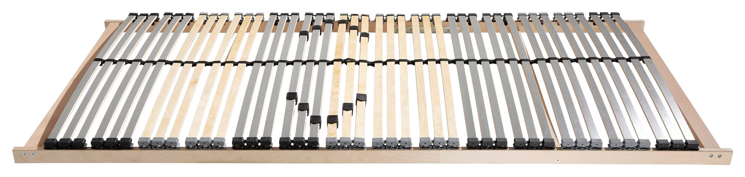 LATTENROST 90/200 cm  - Naturfarben/Grau, Basics, Holz (90/200cm) - Xora