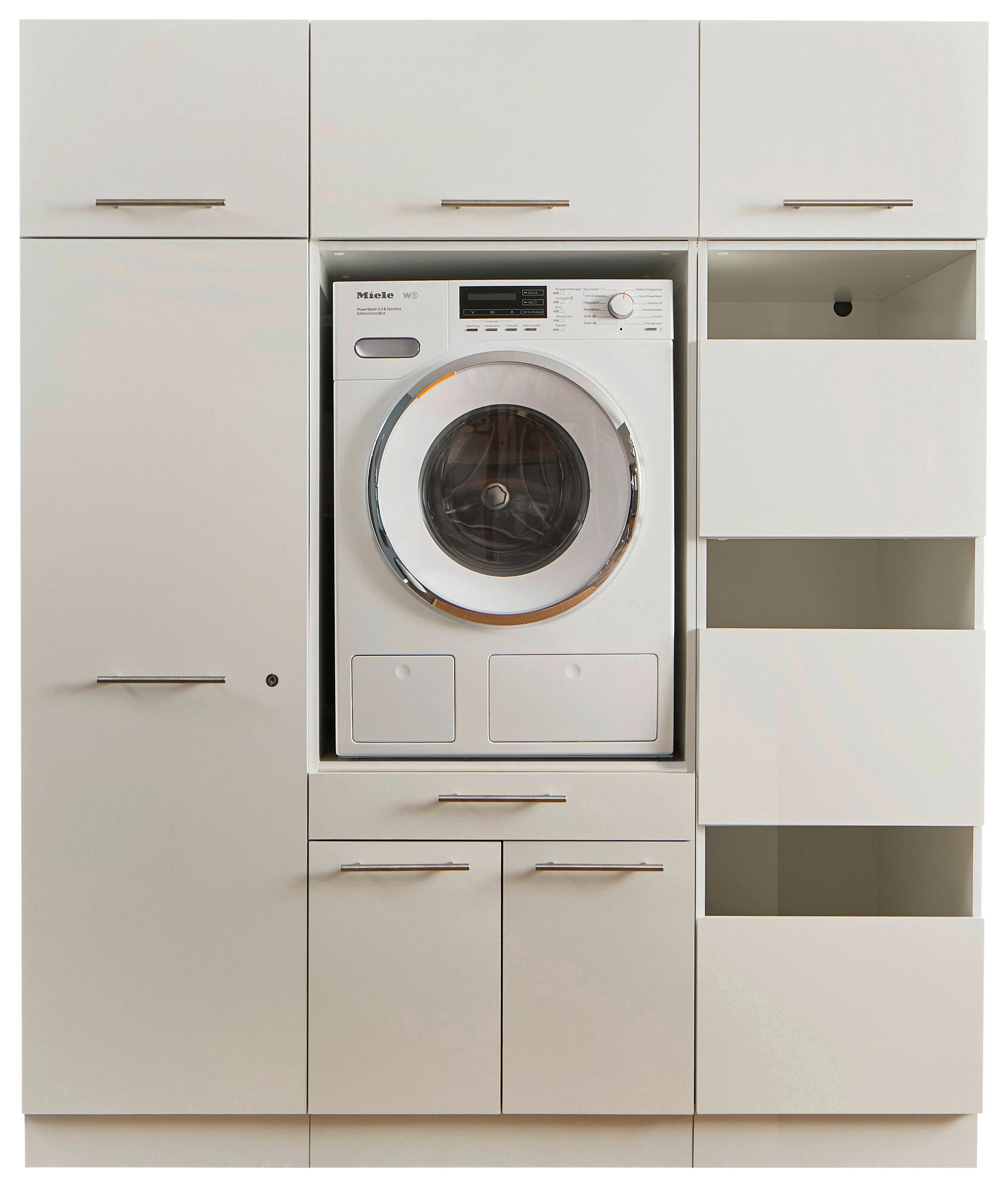 XXXLutz Hauswirtschaftsraum Laundreezy Weiß 167.5x200x67.5 cm