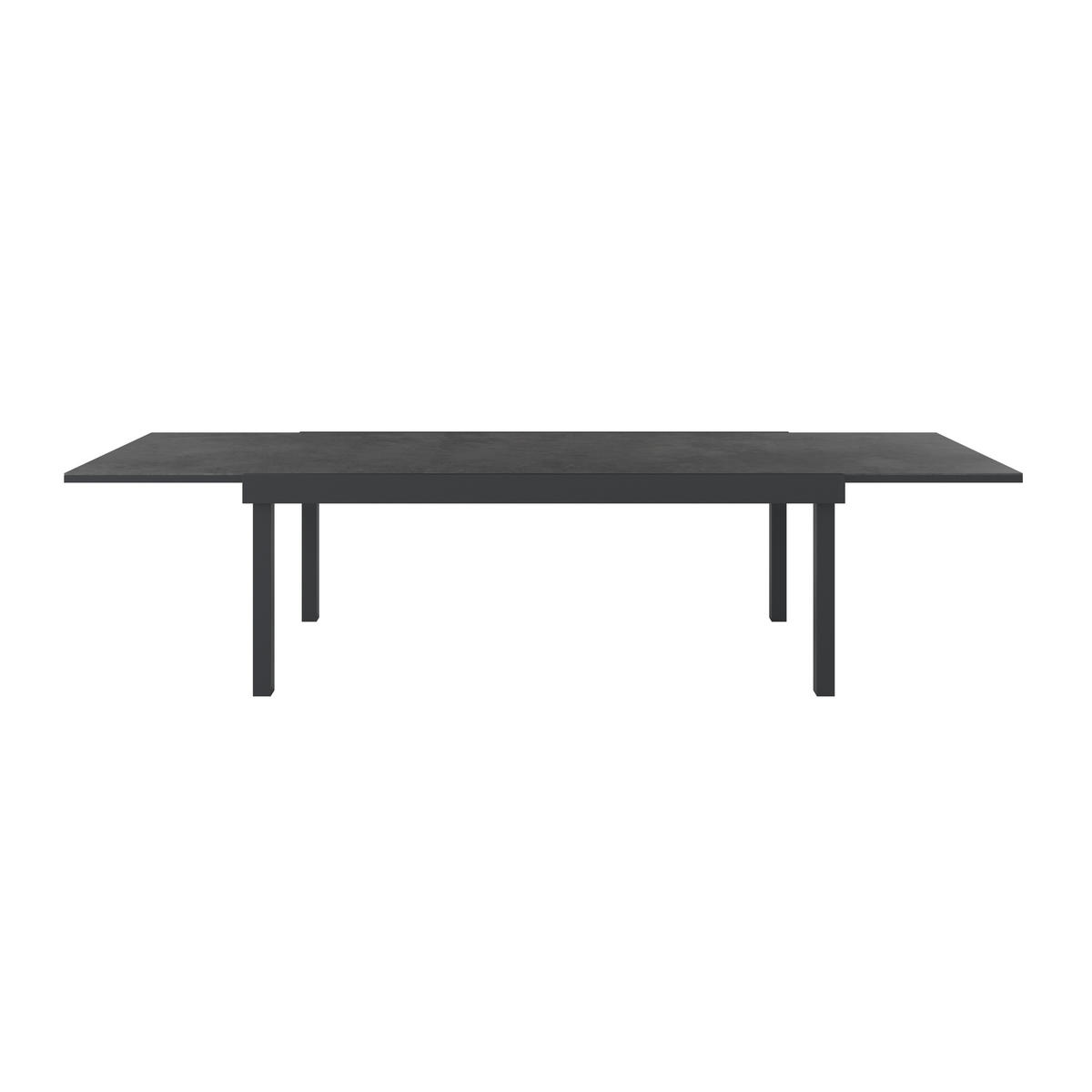 STOL VRTNI     antracit  metal, plastika  - antracit, Moderno, metal/plastika (200/320/75/100cm) - Ambia Garden