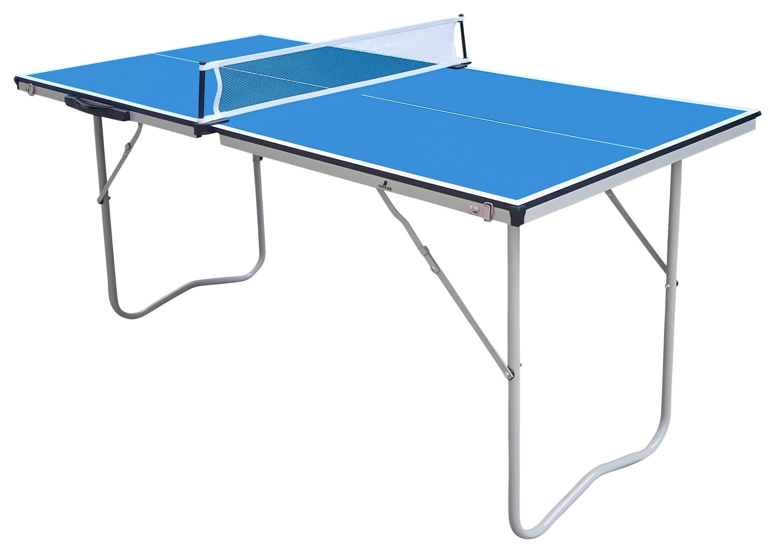 TISCHTENNISTISCH - Blau, Konventionell, Holz/Metall (67/69/150cm)