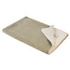 WOHNDECKE MELANGE DOUBLEFACE 150/200 cm  - Naturfarben/Olivgrün, Design, Textil (150/200cm) - Joop!