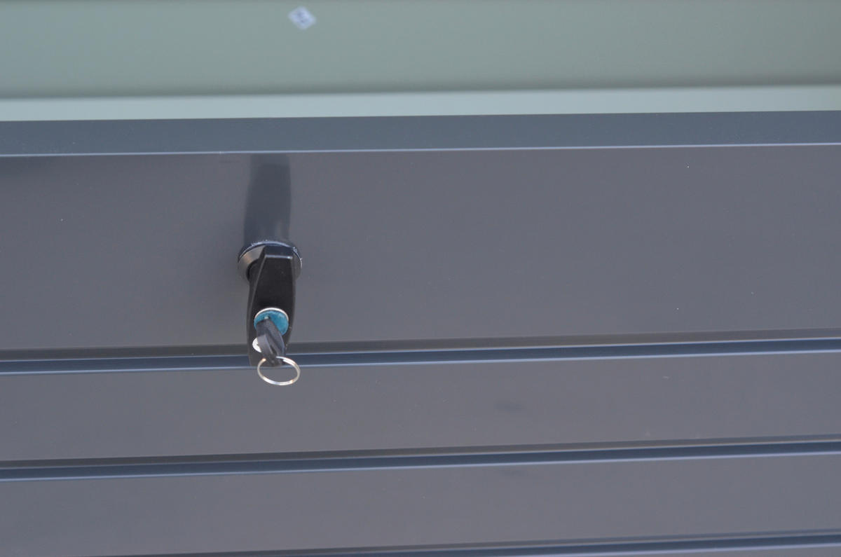 KISSENBOX 165/63/71 cm  - Anthrazit, MODERN, Metall (165/63/71cm) - Beldano