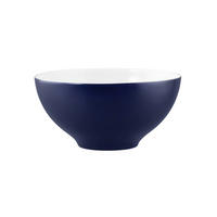 SKÅL Life Molecule 15,5 cm   - vit/mörkblå, Basics, keramik (15,5cm) - Seltmann Weiden