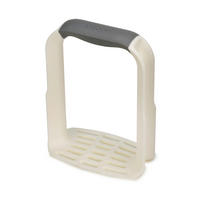 GNJEČILICA ZA KROMPIR - bela/svetlosiva, Osnovno, plastika (12/16,5/7cm) - Joseph Joseph