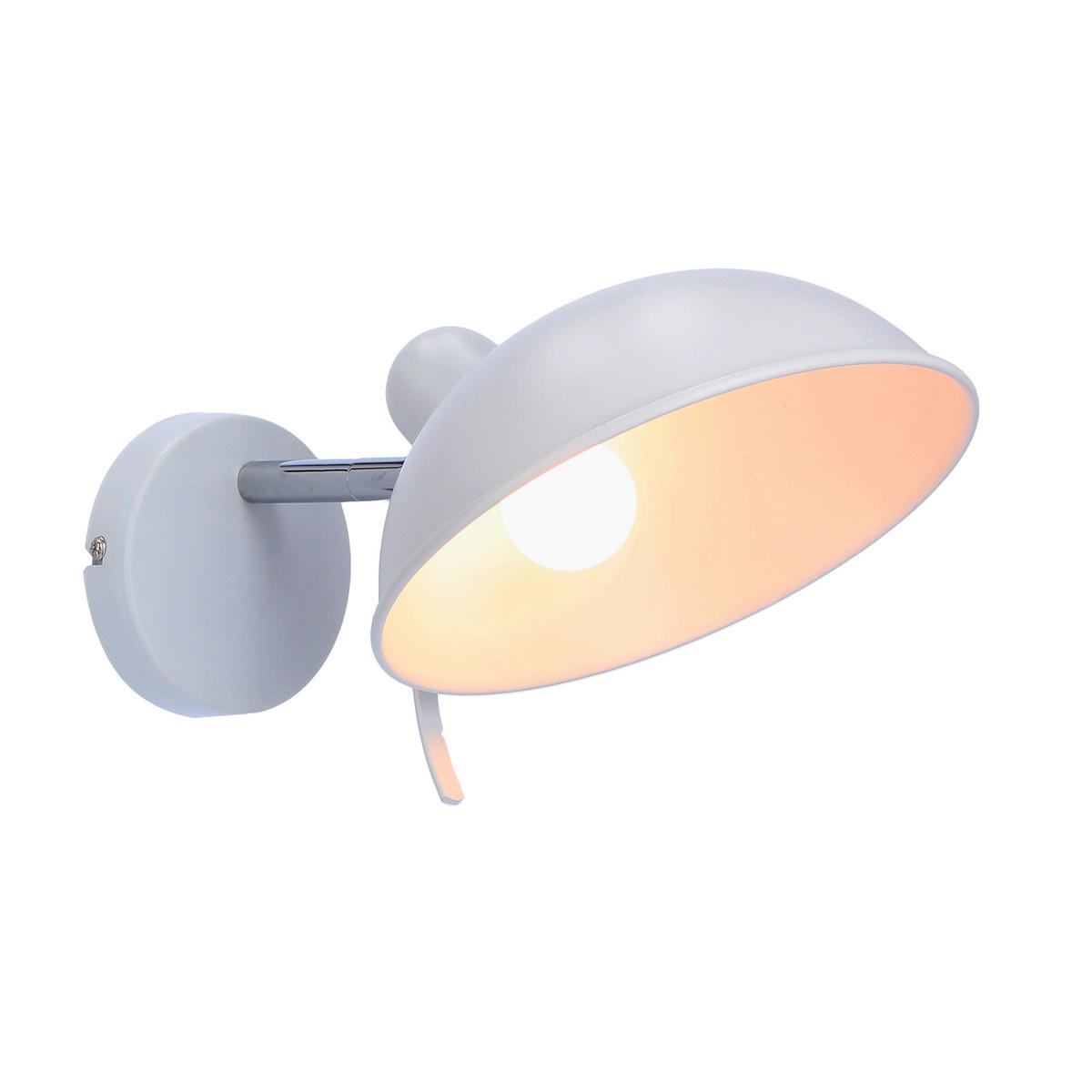 WANDLEUCHTE 21/30/14.5 cm   - Weiß, Basics, Metall (21/30/14.5cm)