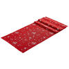 ASZTALI FUTÓ 40/150 cm   - piros, Design, textil (40/150cm) - X-Mas
