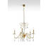 KRONLEUCHTER - Goldfarben, LIFESTYLE, Glas/Metall (64/65cm)