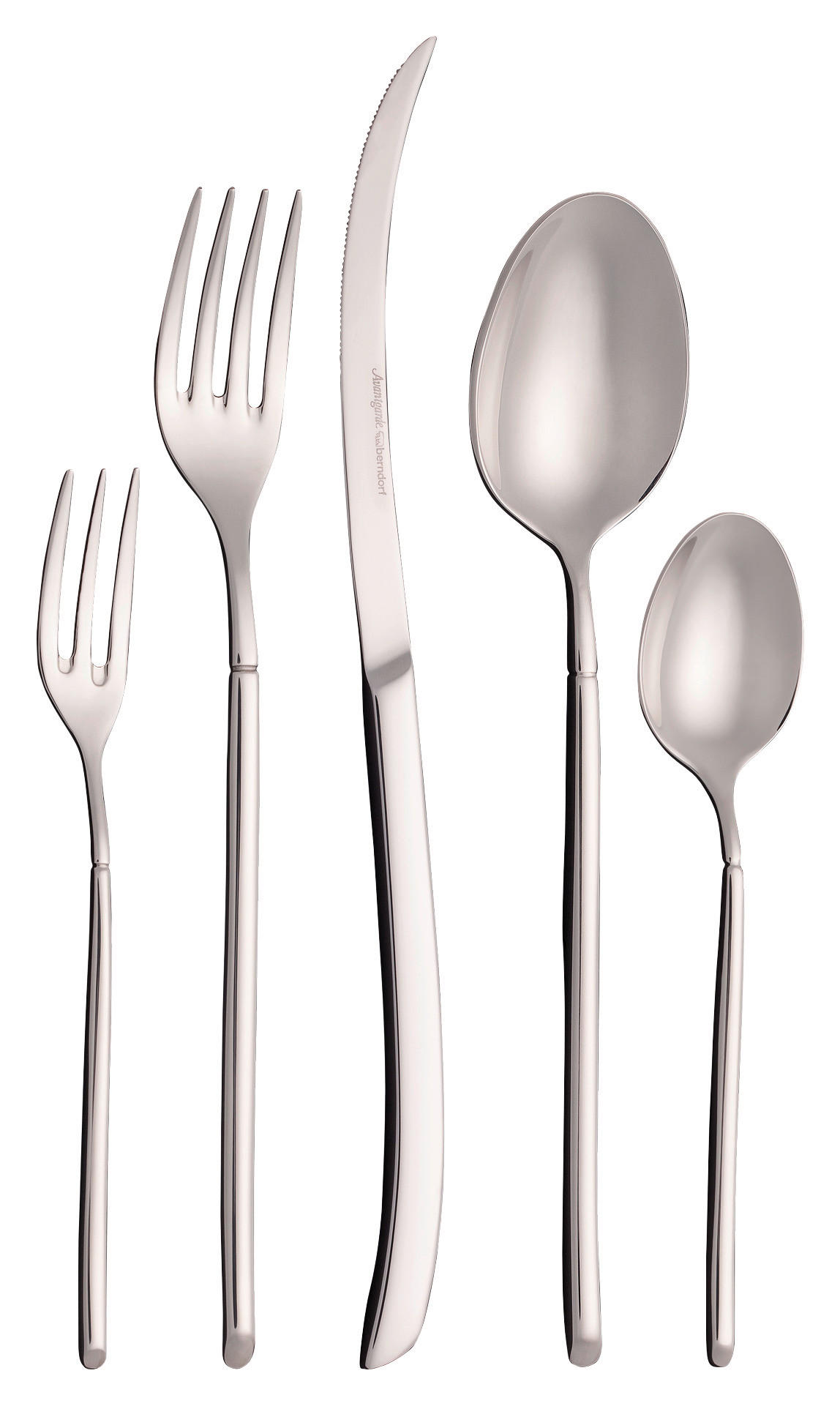 BESTECKSET AVANT GARDE 30-teilig Edelstahl  - Silberfarben, MODERN, Metall - Berndorf