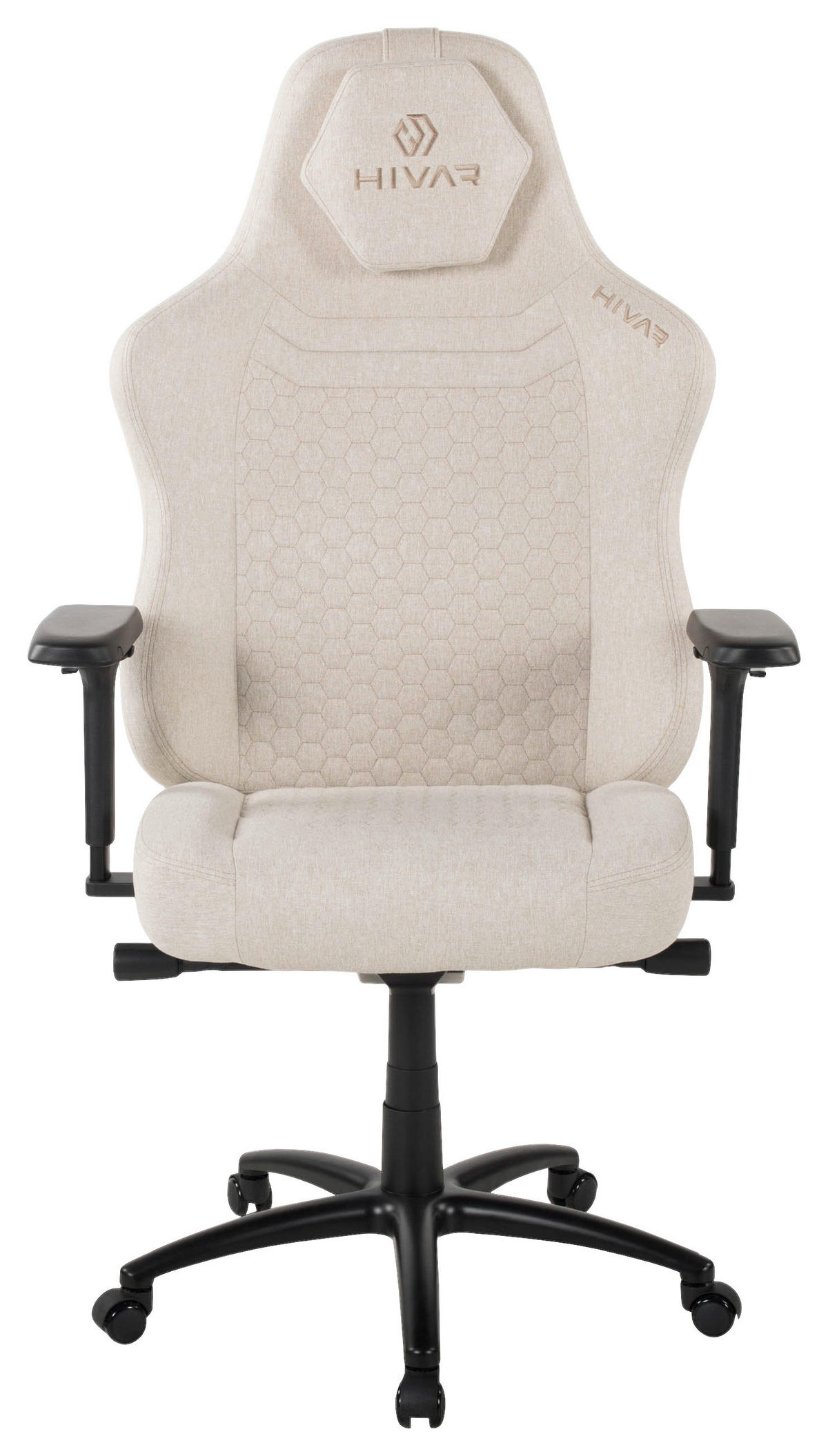 ORBICAL XL Desert Coal Schwarz, Beige Metall, Textil   - Beige/Schwarz, LIFESTYLE, Textil/Metall (81/147/72cm) - HIVAR