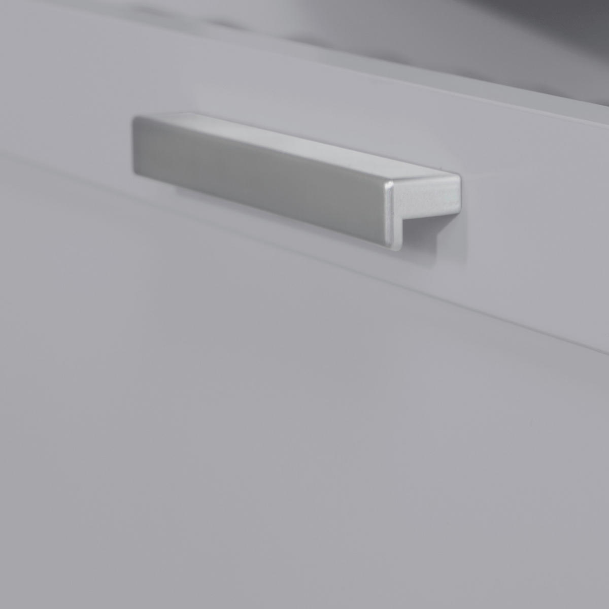 WICKELKOMMODE roba Hamburg Taupe  - Taupe/Silberfarben, Basics, Holzwerkstoff/Kunststoff (87/100/75/40cm) - Roba