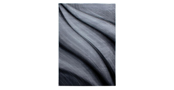 FLACHWEBETEPPICH 140/200 cm Miami Schwarz  - Schwarz, Design, Textil (140/200cm) - Novel