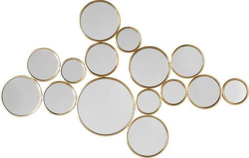 SPIEGEL 138/93/2 cm    in  - Messingfarben, Design, Glas/Metall (138/93/2cm) - Kare-Design