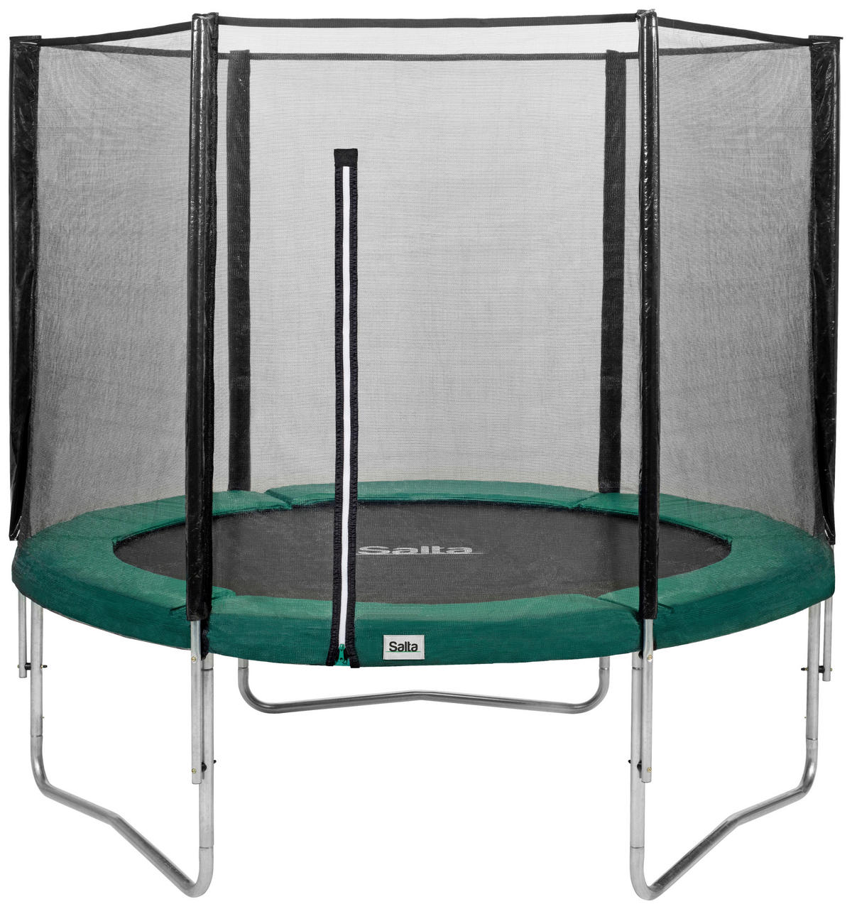 TRAMPOLÍNA - čierna/zelená, Trend, kov/plast (305cm)