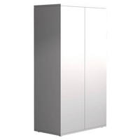 KOMMODE 60/108/32 cm  in Weiss  - Weiss/Anthrazit, Modern, Holzwerkstoff/Kunststoff (60/108/32cm) - MID.YOU