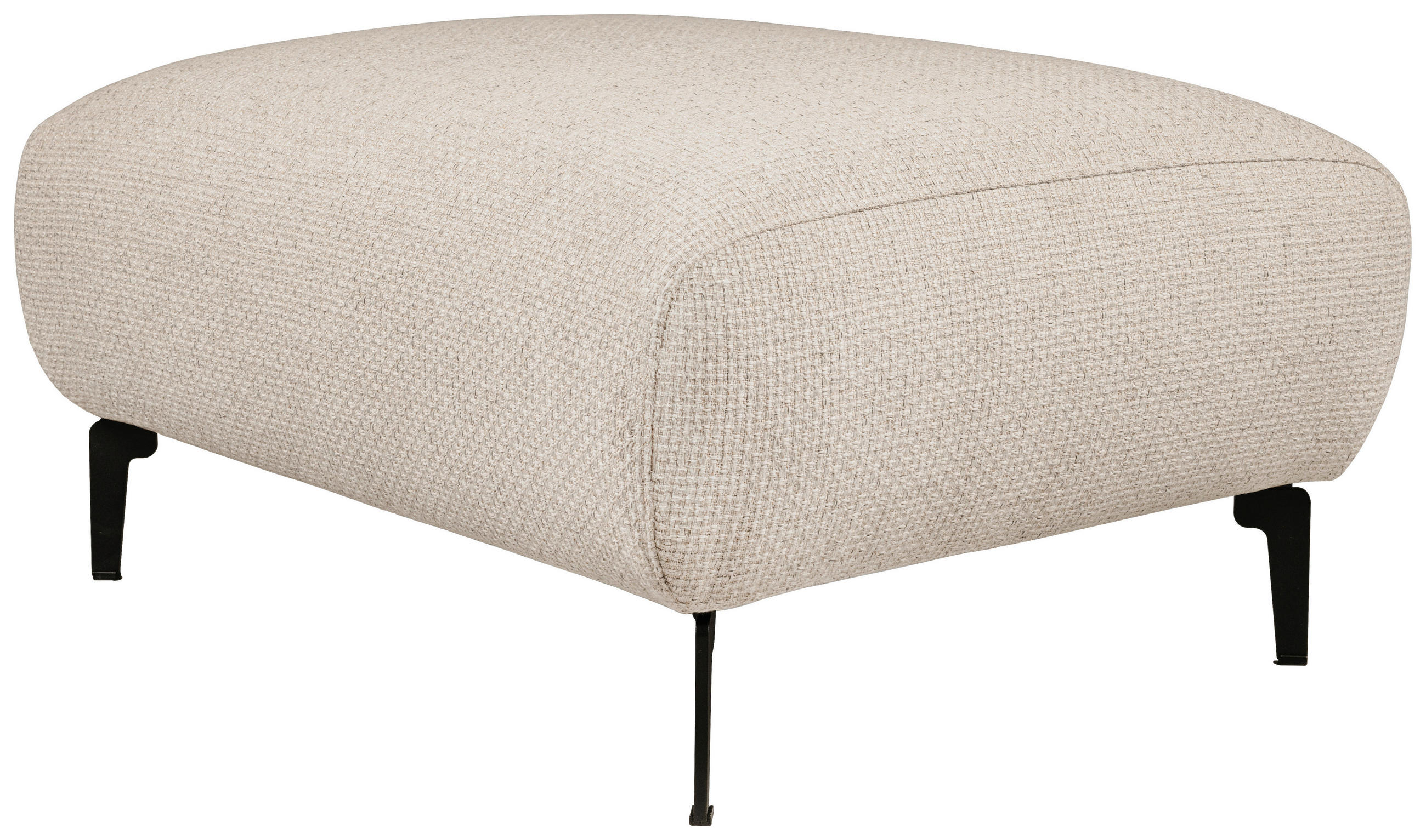 PALL i trä, textil beige  - beige/svart, Design, metall/trä (88/44/65cm) - Best Price