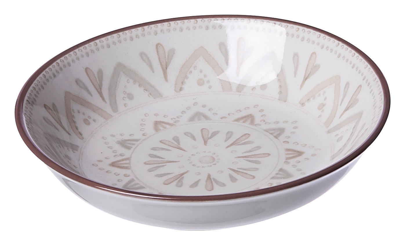 MISKA, keramika, 10 cm - šedá/krémová, Konvenční, keramika (10cm) - Ritzenhoff Breker