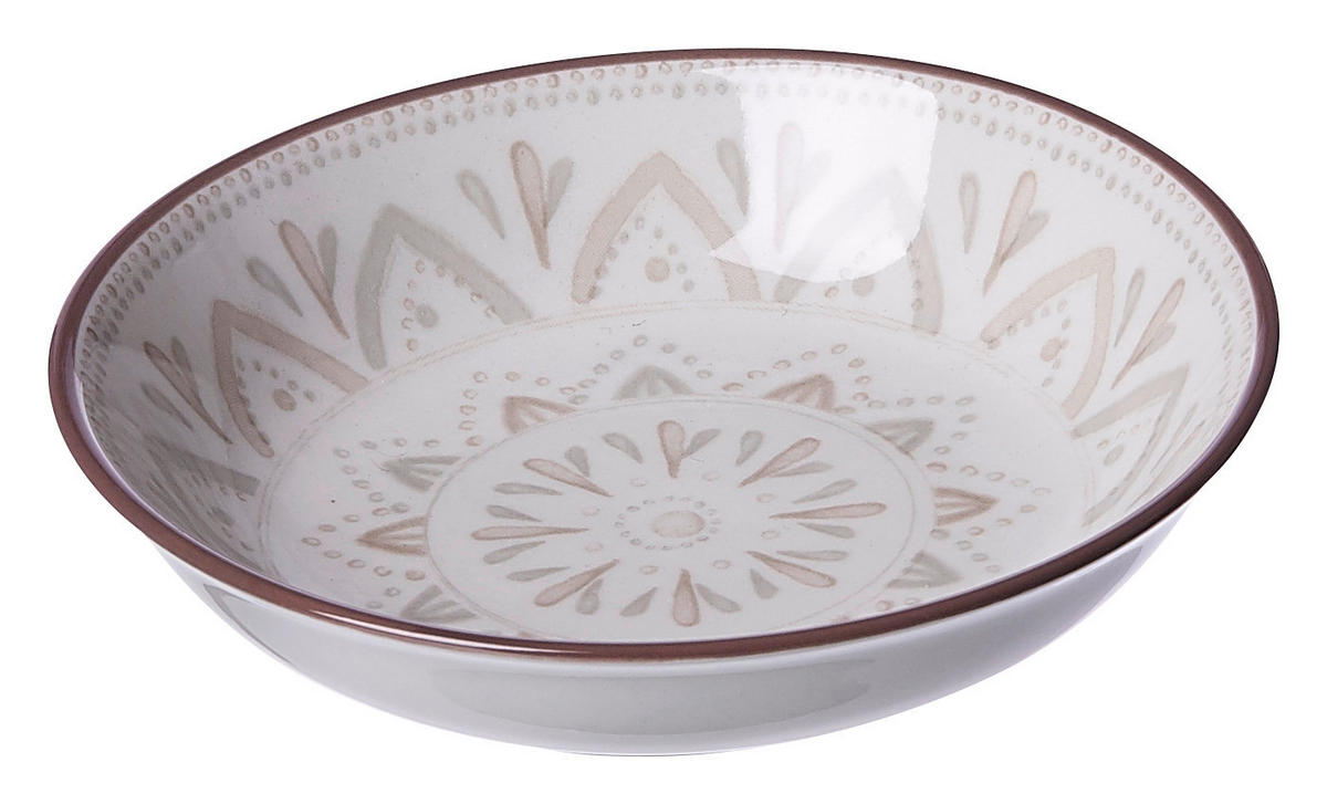 MISKA, keramika, 10 cm - šedá/krémová, Konvenční, keramika (10cm) - Ritzenhoff Breker