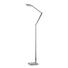 STEHLEUCHTE - Nickelfarben, Design (92cm) STEHLEUCHTE - Nickelfarben, Design (92cm)