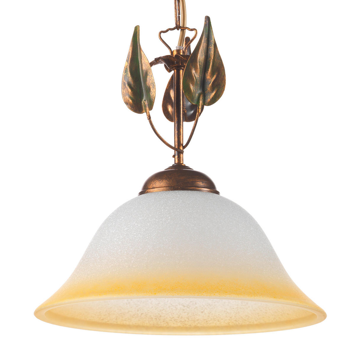 HÄNGELEUCHTE 30/30/90 cm  - Klar/Bronzefarben, KONVENTIONELL, Glas/Metall (30/30/90cm)