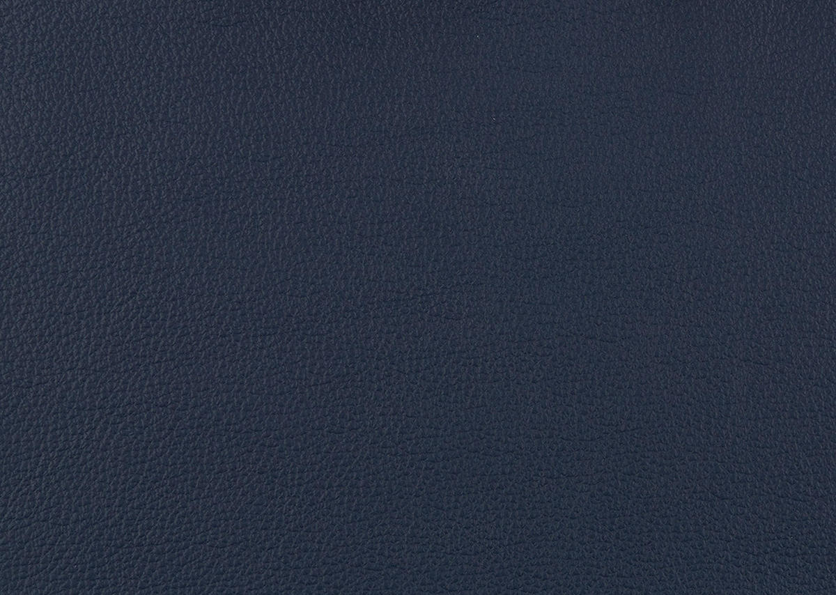 ECKSOFA in Echtleder Blau  315/200 cm  - Blau/Silberfarben, Design, Leder/Metall (315/200cm) - Chilliano