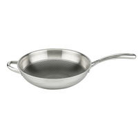 WOKPFANNE RELIEF EVOLUTION 30 cm cm  - Edelstahlfarben, Basics, Metall (30 cmcm) - ELO